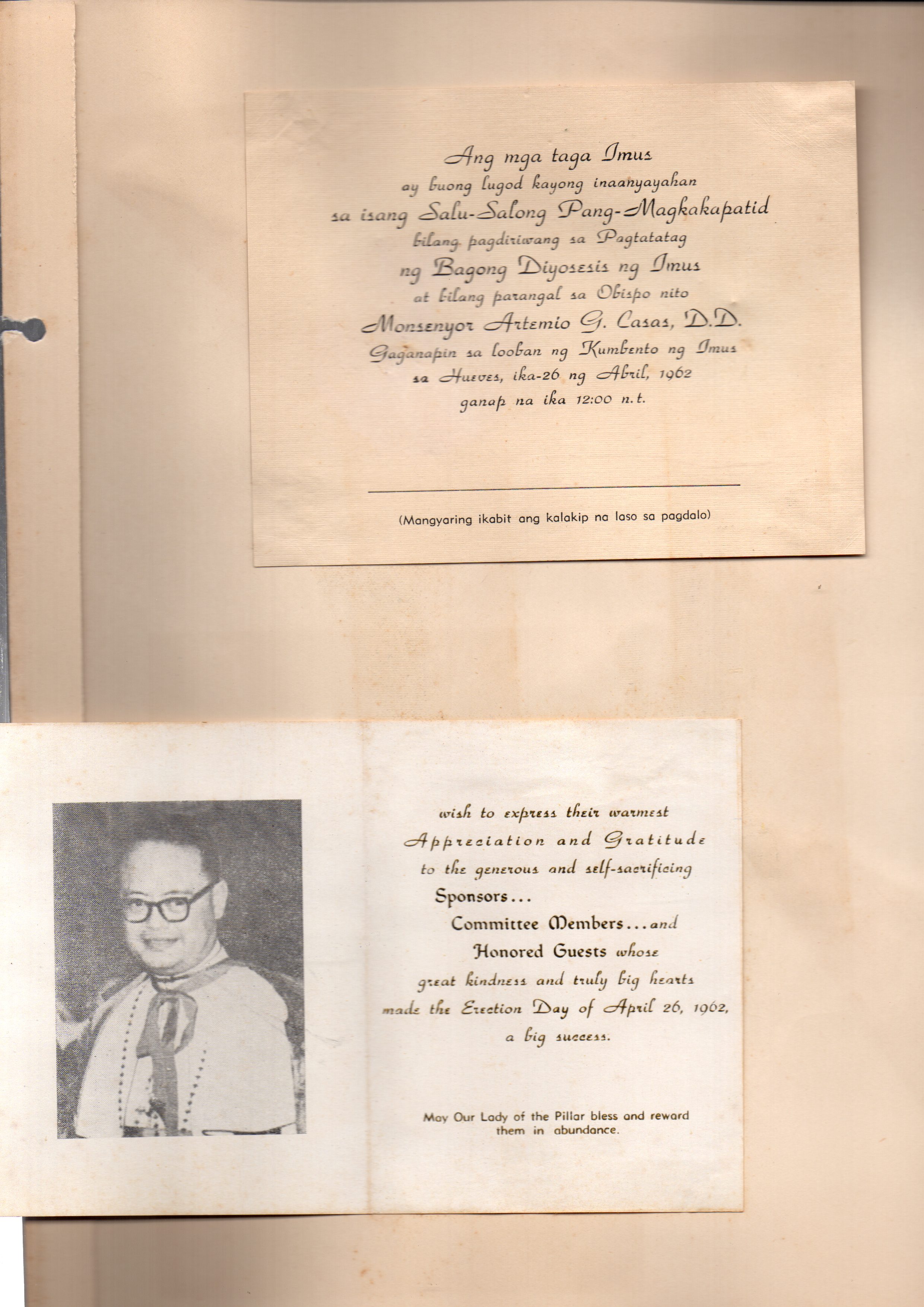 DOI - 1961 - Invitation